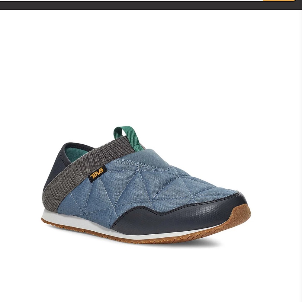 Teva Quilted Blue Slip-On Footwear
